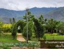 ขายบ้าน - ขายที่ดินพร้อมบ้านพักตากอากาศ วิวเขาล้อมรอบ เงียบสงบ ตรงข้ามวัดท่าตอน จ.เชียงใหม่