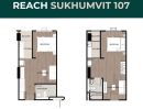 ขายคอนโด - คอนโดราคาดี ใกล้ BTS กำลังรอคุณอยู่! ยินดีต้อนรับสู่ Reach Sukhumvit 107 ห่างจาก BTS แบริ่ง เพียง 1.4 กม.