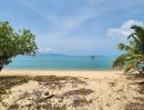 ขายที่ดิน - ขายที่ดินติดทะเลชายหาดทรายขาวน้ำใสในเกาะสมุยใกล้ถนนใหญ่รอบเกาะ