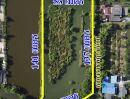 ขายที่ดิน - ขายที่ติดคลอง, 4 ไร่, 2 งาน, 76 ตารางวา.Thung Khru District, Bangkok.