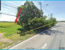 ขายที่ดิน - ขายถูก ที่ดินติดถนนลาดกระบัง-เทพราช ต.เปร็งอ.บางบ่อ จ.สมุทรปราการ หน้าที่ดินกว้าง 49 ม. ยาว 564 ม.