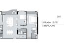 ขายคอนโด - เจ้าของขายเอง) Supalai Elite Sukhumvit 39 ทิศเหนือ 3-Bedroom 3-Bathroom วิวสวนแนวยาวที่ชั้น 5