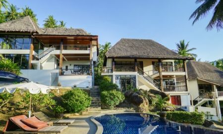 ขายบ้าน - Villa 2 rai for sale in Chaweng Noi Koh Samui Surat thani best location of koh samui free funiture