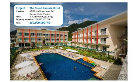 ขายอพาร์ทเม้นท์ / โรงแรม - The Trend Kamala Hotel for Sale @ Kamala Phuket