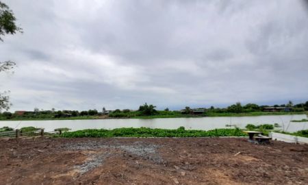 ขายที่ดิน - ขายที่ดิน พร้อมบ้านสำเร็จรูป 2 หลัง ติดริมแม่น้ำท่าจีน แปลงหายาก อำเภอบางเลน จ. นครปฐม