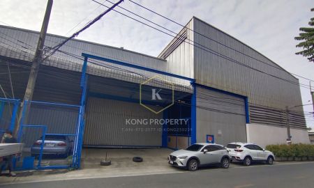 โรงงาน / โกดัง - ขาย ให้เช่าโรงงาน พื้นที่สีม่วง มีใบรง.4 ซ.ไทยประกัน อ.บางเสาธง สมุทรปราการ พร้อมเครน 2 ตัว​