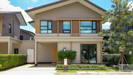 ให้เช่าบ้าน - ให้ เช่า บ้านเช่า อณาสิริ รังสิต-คลอง 2 บ้านดีไซน์ สไตล์ญี่ปุ่น แต่งครบ มีเฟอร์ พร้อมเข้าอยู่