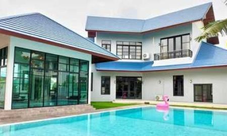 ให้เช่าบ้าน - Private house pool villa พูลวิลล่า for rent 5bedศรีนครินทร์ 45 เนื้อที่1.45ไร่ ใกล้BTSสถานีศรีนครินทร์38