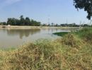 ขายที่ดิน - ขายที่ดินติดแม่น้ำ สุพรรณบุรี ติดแม่น้ำท่าจีน หน้ากว้าง 100 กว่าเมตร อำเภอศรีประจันต์