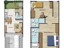 ให้เช่าทาวน์เฮาส์ - ให้เช่า ทาวน์โฮม indy บางนา กม.7 เฟส 3 โครงการ Land &amp; House บ้านใหม่