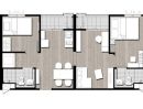 ให้เช่าคอนโด - Plum Condo Pinklao for rent : 50 sq.m. 2 bedrooms 2 bathrooms on 19th floor city view. With fully furnished and electrical appliances. Just 600 m. to