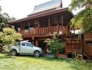 ขายที่ดิน - ขายบ้านสวน เรือนไทย เชียงใหม่ บ้านทรงไทย พื้นที่เยอะ 1ไร่ 1งาน 79 ตารางวา