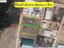 ขายที่ดิน - ขายที่ดินสร้างโรงงาน 11-1-53.9 ไร่ สี่เหลี่ยมสวยงาม ติดถนนสามด้าน พร้อมถมแล้ว ใกล้ถนนพระราม 2 เพียง 3.2 ล้านต่อไร่ ขายที่ดินสมุทรสาคร