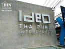 ขายคอนโด - ขายขาดทุน ขายไอดีโอ ท่าพระ-อินเตอร์เชนจ (์Ideo Tha Phra-Interchange) ชั้นสูง ห้องใหม่ พร้อมเฟอร์เครื่องใช้ไฟฟ้า