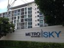 ให้เช่าคอนโด - ให้เช่าคอนโด Metro Sky รัชดา ( MRT สุทธิสาร ) ขนาด 1ห้องนอน