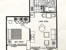 ขายคอนโด - ขายคอนโดโครงการ : Baan Nondzee Condominium Narathiwas-Chan (บ้านนนทรี คอนโดมิเนียม นราธิวาส-จันทน์) พื้นที่ : 49.39 ตารางเมตร