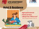 ให้เช่าอพาร์ทเม้นท์ / โรงแรม - อพาร์ตเม้นท์ให้เช่า UTD LIVING สุขุมวิท77 เลี้ยงสัตว์ได้