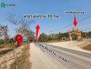 ขายที่ดิน - ขายที่ดินพญาเม็งราย หน้าวัดสันติธรรม ติดถนน 2 ด้าน