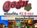 ขายที่ดิน - ขายที่ดินพร้อมกิจการ ร้าน วอร์ม ขอนแก่น หลัง รร.กัลยาณวัตร สถานีตำรวจ ใกล้ตลาดบางลำภู ห้างแฟรี่