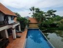 ขายบ้าน - บ้านไทยโมเดิร์น ริมน้ำ 2 ไร่ ติดคลองจระเข้น้อย ใกล้สุวรรณภูมิ