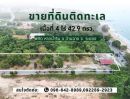 ขายที่ดิน - ขายที่ดินติดทะเล หาดน้ำริน บ้านฉาง ระยอง รวม 4-0-22.9 ตรว.