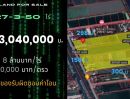 ขายที่ดิน - ที่ดินติดถนนเลียบคลองนราภิรมย์ อ.บางใหญ่ จ.นนทบุรี