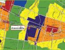 ขายที่ดิน - ขายที่ดินผังสีม่วง ติดถนนเทพารักษ์ กม. 20 ขาเข้า เหมาะสร้างโรงงาน โกดัง เนื้อที่ 10-0-32 ไร่ ขาเข้า