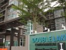 ขายคอนโด - Double lake condominiumเมืองทองธานีใกล้รถไฟฟ้าสายสีชมพูเพียง600เมตร