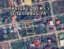 ขายที่ดิน - ขายที่ดิน 200 ตร.ว. ทำเลดี แปลงสวย เหมาะสร้างบ้านที่อยู่อาศัย ซอยบรมราชชนนี 74 แยก 9