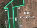 ขายที่ดิน - ขายที่ดินพร้อมบ่อปลาขนาดใหญ่ 13-2-15.5 ไร่ วิวภูเขาและวิวทุ่งนา จ.พะเยา