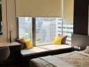 ให้เช่าคอนโด - คอนโดให้เช่า Saladaeng One Condo ห้องมุม วิวเมือง ใกล้ MRT สีลม