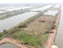 ขายที่ดิน - ขายที่ดิน 5 ไร่ มีโฉนด อ.องครักษ์ ติดถนน ขายเหมายกแปลง 990,000 บาท