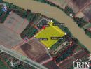 ขายที่ดิน - ขายที่ดิน ติดแม่น้ำท่าจีน สถรพรรณบุรี จีน อ.เดิมบางนางบวช เป็นที่สวน