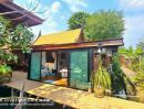 ขายบ้าน - ขายบ้านเรือนไทย 2 หลังคู่ ซ.บางกรวย-ไทรน้อย 43 (80,000 สามัคคี) 486 ตรว. ริมคลองบางกอกน้อย บ้านสวยมาก