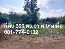 ขายที่ดิน - ขายที่ดินด่วน 399 ตารางวา ต.บางเดื่อ ปทุมธานี