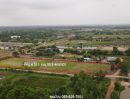 ขายที่ดิน - ขายที่ดิน 6 ไร่ 195 ตร.ว. มีโฉนด ติดถนน 3 ด้าน มีคลอง 2 ด้าน ด้านข้างยาว 180 เมตร