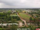 ขายที่ดิน - ขายที่ดิน 6 ไร่ 195 ตร.ว. มีโฉนด ติดถนน 3 ด้าน มีคลอง 2 ด้าน ด้านข้างยาว 180 เมตร