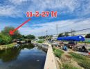 ขายที่ดิน - ขายที่ดินพระราม 2 สมุทรสาคร 11-2-27 ไร่ มหาชัย ซอยบ้านปลายคลองครุ ใกล้เซ็นทรัลมหาชัย