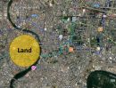ขายที่ดิน - ขายที่ดินเปล่าถนนกรุงธนบุรี ใกล้ BTS วลเวียนใหญ่ เพียง 450 เมตร
