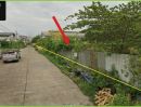 ขายที่ดิน - ขายถูกที่ดินผังสีม่วง ถมแล้ว ซอยไทยประกัน 27 บางเสาธง สมุทรปราการ 616 วา