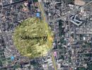 ขายที่ดิน - ขายที่ดินเปล่า 343 ตร.ว. ถนนสุขุมวิท 77 (อ่อนนุช) ใกล้รถไฟฟ้าสายสีเหลือง ศรีนุช เพียง 700 เมตร