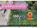 ขายที่ดิน - ขายที่ดินเปล่า ขนาด 100 ตรว. แปลงหัวมุม จ.ปทุมธานี อ.ลาดหลุมแก้ว