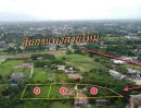 ขายที่ดิน - ที่ดิน 3 แปลง 378 วา , 400 วา และ 400 วา ใกล้สันกำแพงสายใหม่ 550 เมตร