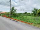 ขายที่ดิน - ขายที่ดินเปล่า 110 ตรว. ซ.เลียบวารี31 หนองจอก เหมาะสร้างบ้านอยู่อาศัย ถนนปูนสาธารณะ หน้าหันทิศตะวันออก