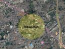ขายที่ดิน - ขายที่ดิน 6 ไร่กว่าๆ ถนนนวมินทร์ ห่างสถานีรถไฟฟ้าสายสีชมพู คู้บอนเพียง 800 เมตร