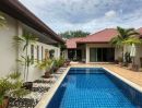 ให้เช่าบ้าน - ให้เช่าบ้านเดี่ยว สไตล์ไทย บาหลี พร้อมสระว่ายน้ำ ห้วยใหญ่