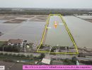 ขายที่ดิน - ที่ดินใกล้แหล่งชุมชน ผังเมืองสีเขียวลาย หน้าติดคลองยาว 50 ม.