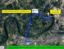 ขายที่ดิน - ที่ดินริมแม่น้ำท่าจีน ผังเมืองสีเขียวลาย