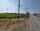  - ขาย ที่ดินเปล่า ติดถนนใหญ่ ใกล้ขนส่ง เหมาะสำหรับทำสถานีพักรถ สถานีชาร์จรถไฟฟ้า คาเฟ่ ตลาด บรรยากาศริมคลอง ไม่มีปัญหาน้ำท่วม