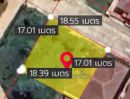  - ขายที่ดินติดถนนลาดยาง สี่แยกซอย 8 สาย 11 อ.นิคมพัฒนา จ. ระยอง พื้นที่ 79 ตรว.